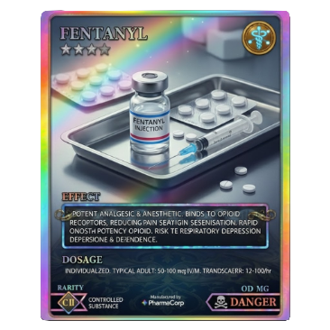 Fentanyl Card