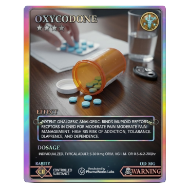 Oxycodone Card